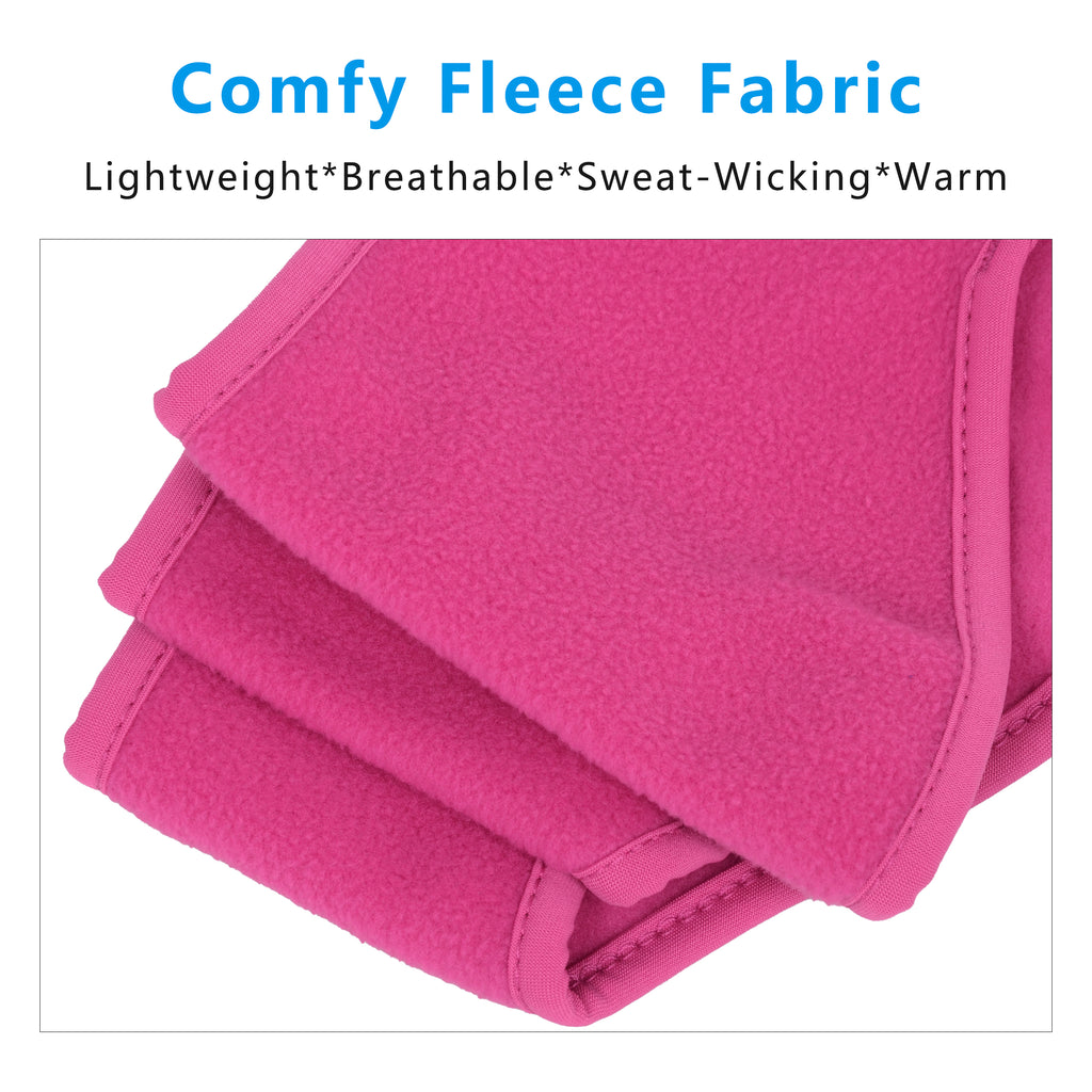 Anna-Kaci Winter Fleece Headband Moisture-Wicking for Running Sports Workouts Cold Weather Ear Warmer Unisex