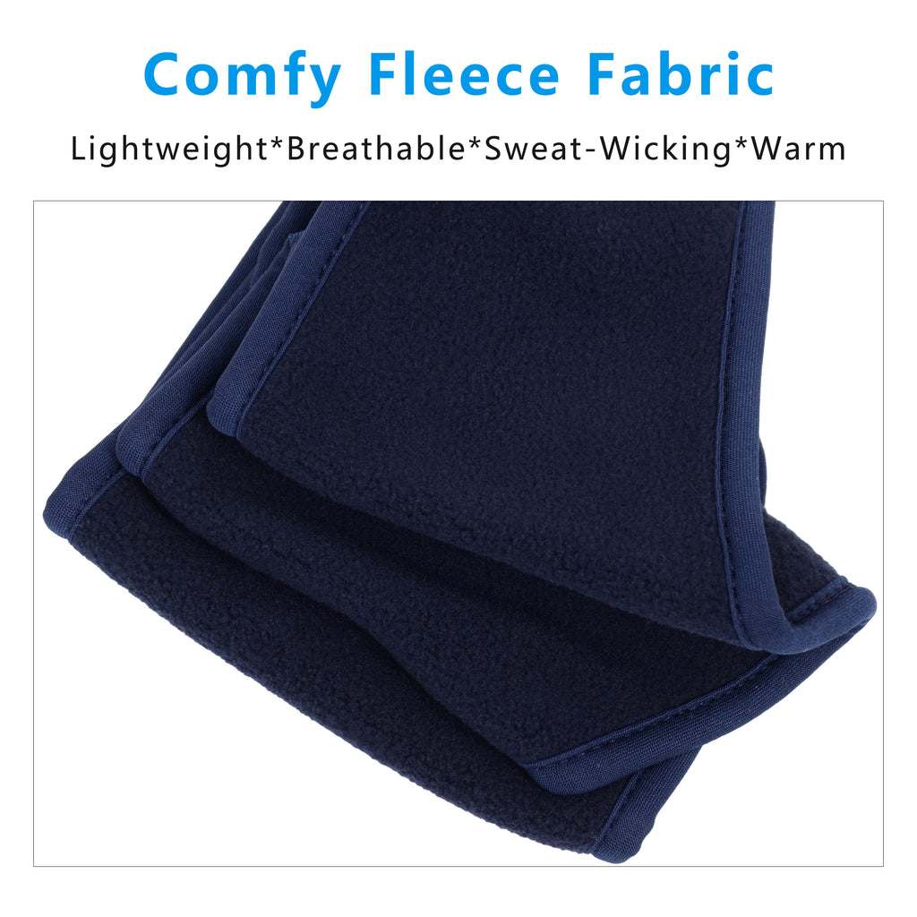 Anna-Kaci Winter Fleece Headband Moisture-Wicking for Running Sports Workouts Cold Weather Ear Warmer Unisex
