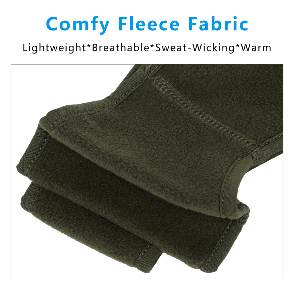 Anna-Kaci Winter Fleece Headband Moisture-Wicking for Running Sports Workouts Cold Weather Ear Warmer Unisex