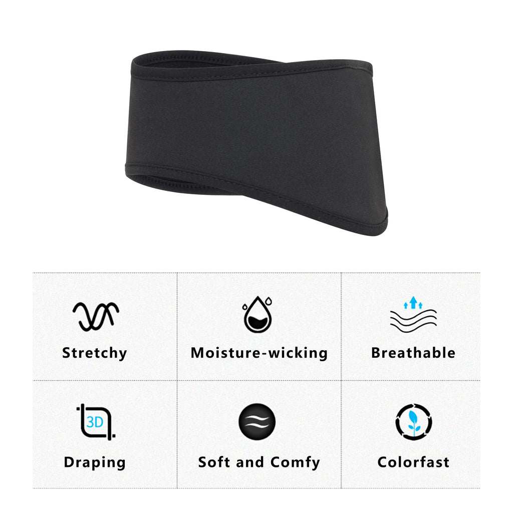 Anna-Kaci Sports Headband Moisture-Wicking for Running Workouts Exercise Men and Women Winter Ear Warmer