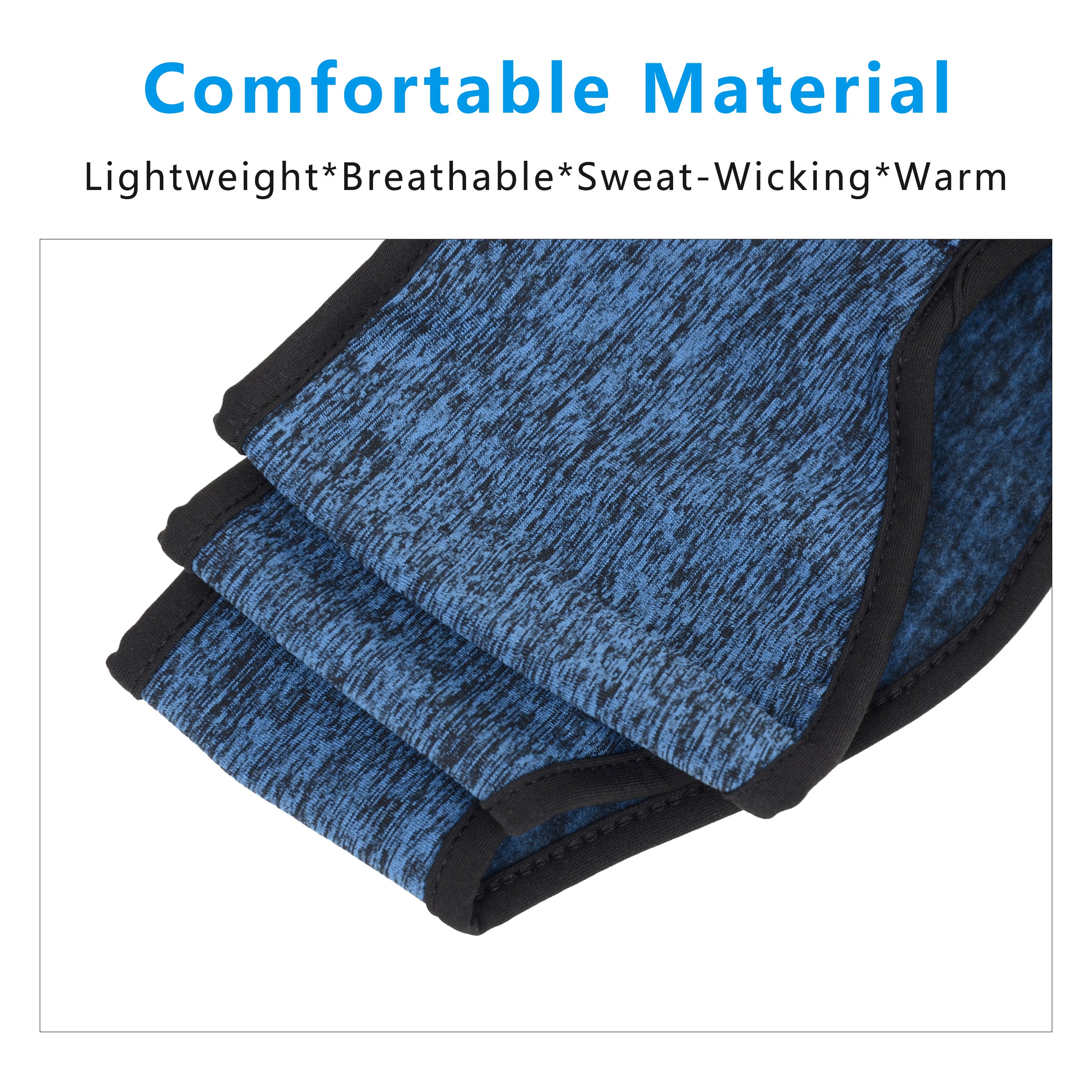Anna-Kaci Sports Headband Moisture-Wicking for Running Workouts Exercise Men and Women Winter Ear Warmer