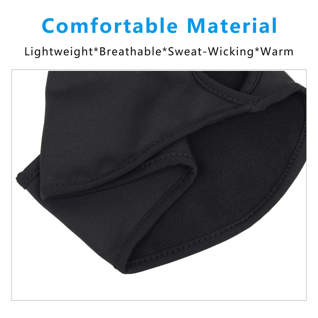Anna-Kaci Women's Ponytail Headband Moisture-Wicking for Running Exercise Workouts Winter Ear Warmer