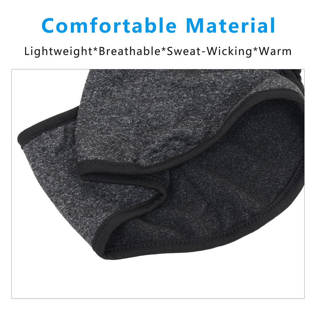 Anna-Kaci Women's Ponytail Headband Moisture-Wicking for Running Exercise Workouts Winter Ear Warmer