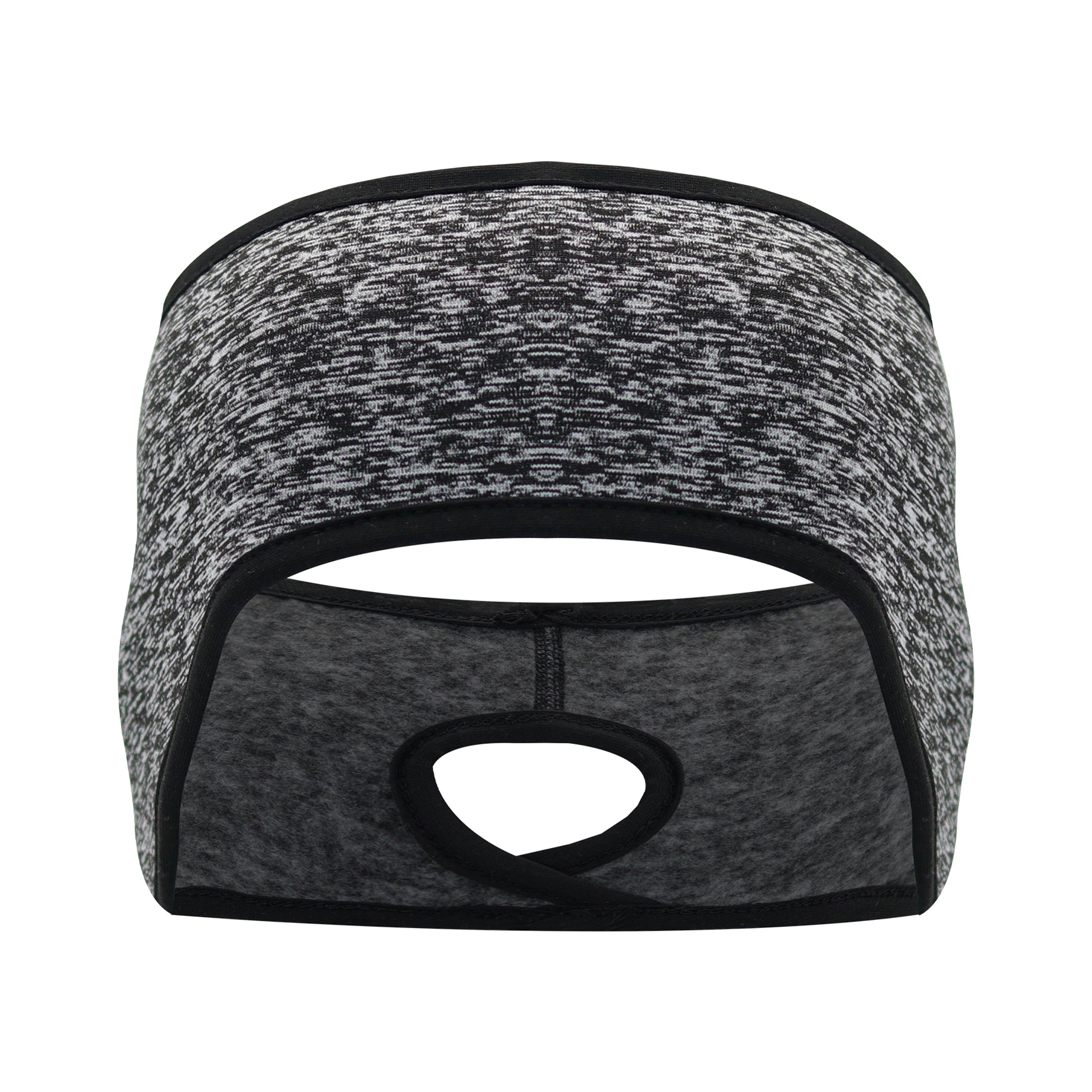 Anna-Kaci Women's Ponytail Headband Moisture-Wicking for Running Exercise Workouts Winter Ear Warmer