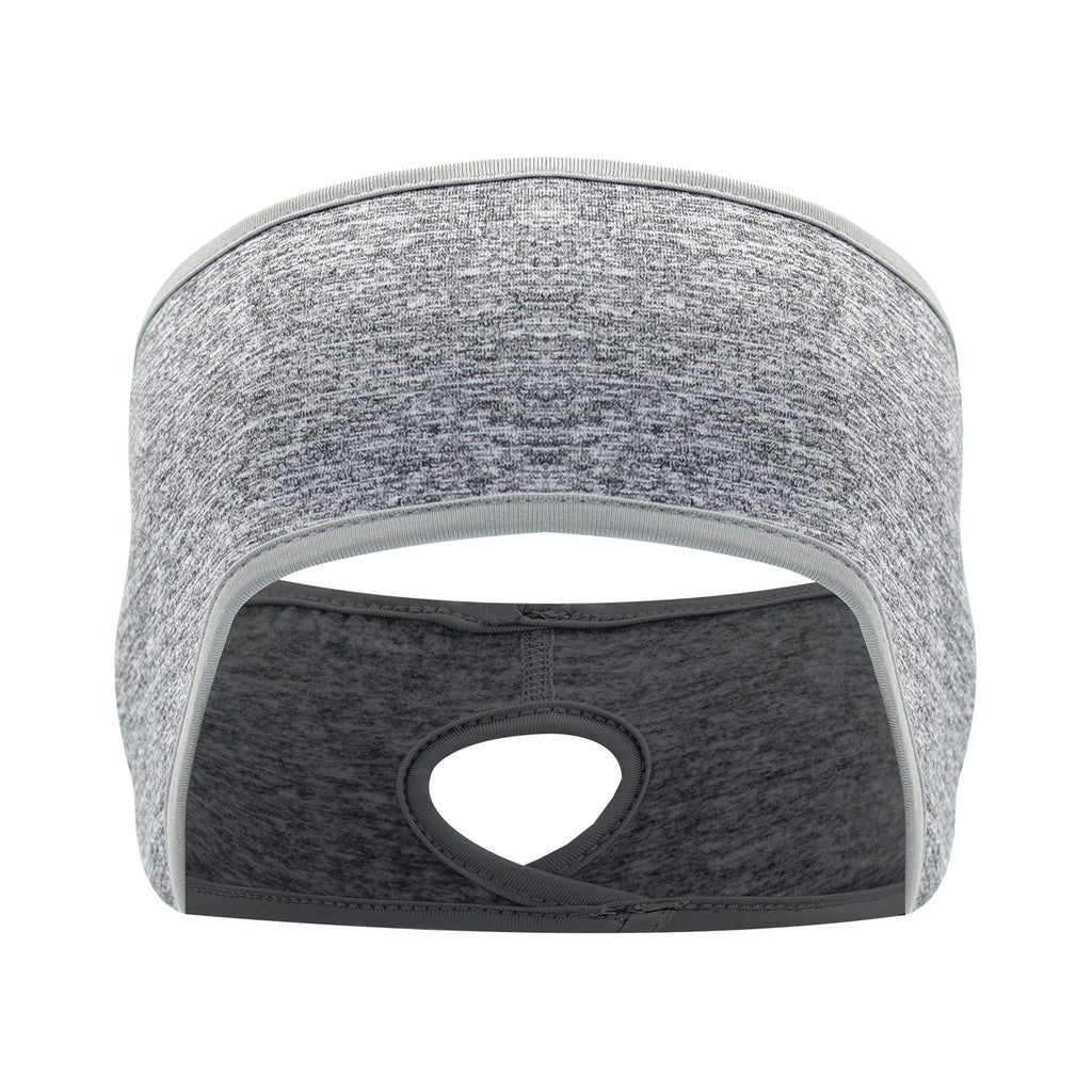Anna-Kaci Women's Ponytail Headband Moisture-Wicking for Running Exercise Workouts Winter Ear Warmer