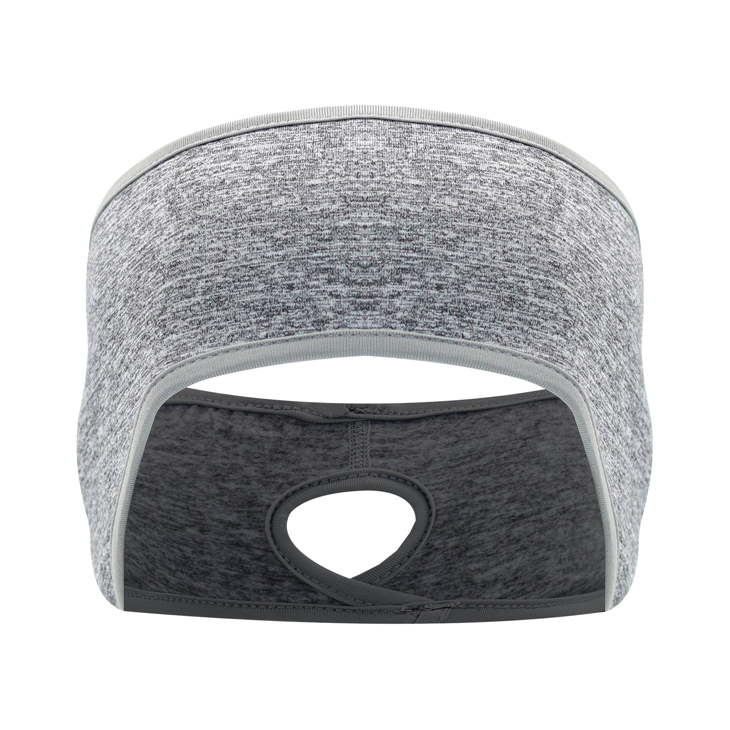 Anna-Kaci Women's Ponytail Headband Moisture-Wicking for Running Exercise Workouts Winter Ear Warmer