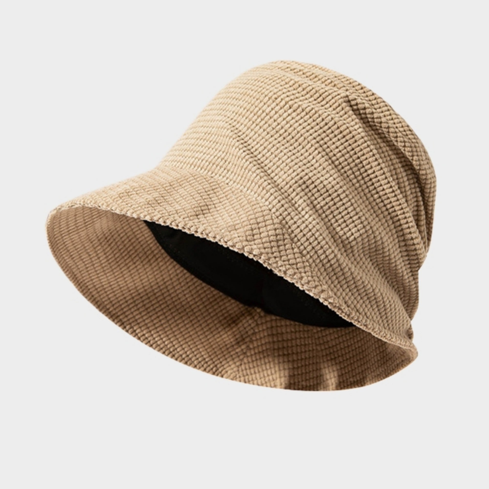 Anna-Kaci Women's Textured Soft Bucket Hat with Foldable Brim Relaxed Fit and Lightweight Fabric Design