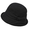 Anna-Kaci Womens Soft Structured Cloche Hat with Classic Side Band