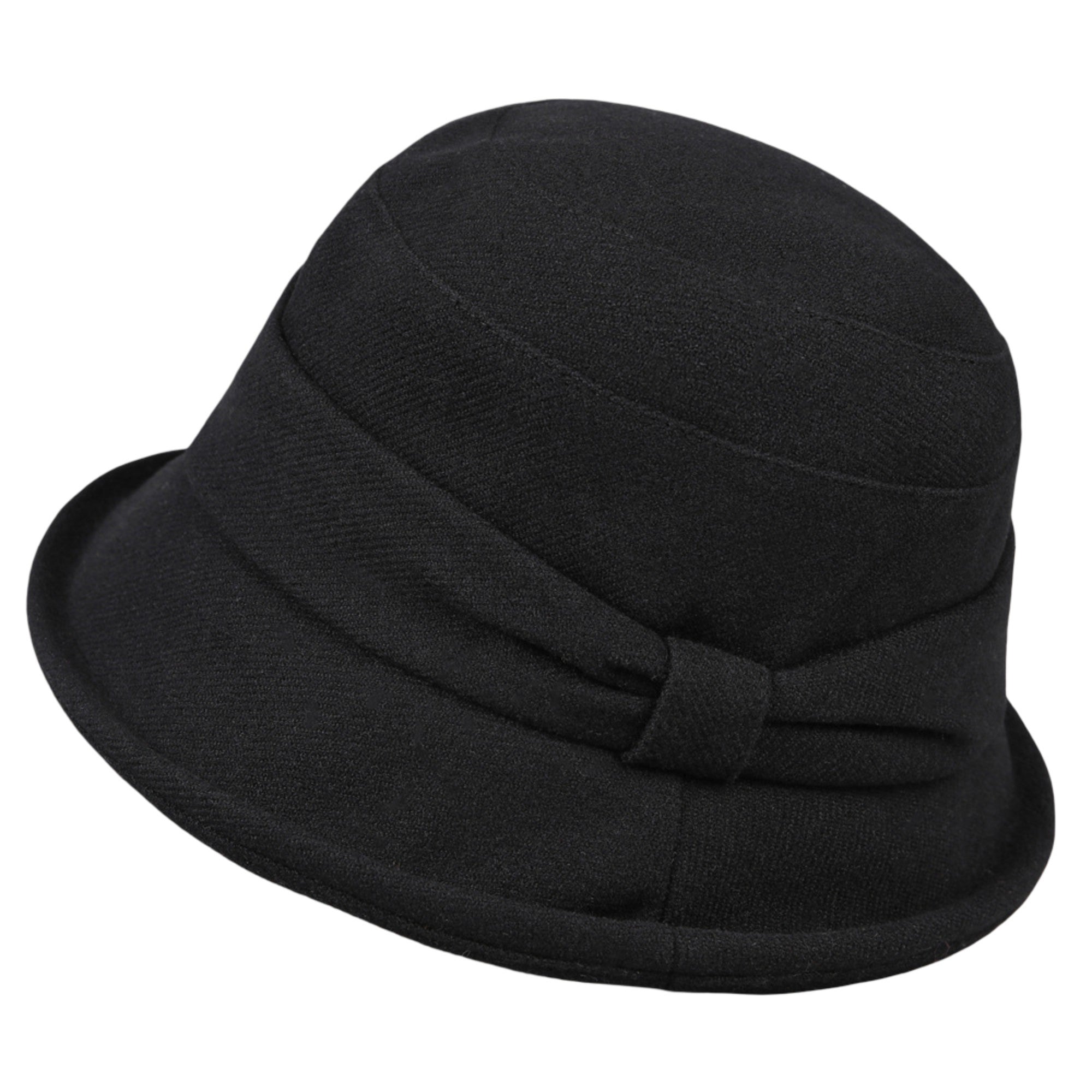 Anna-Kaci Womens Soft Structured Cloche Hat with Classic Side Band