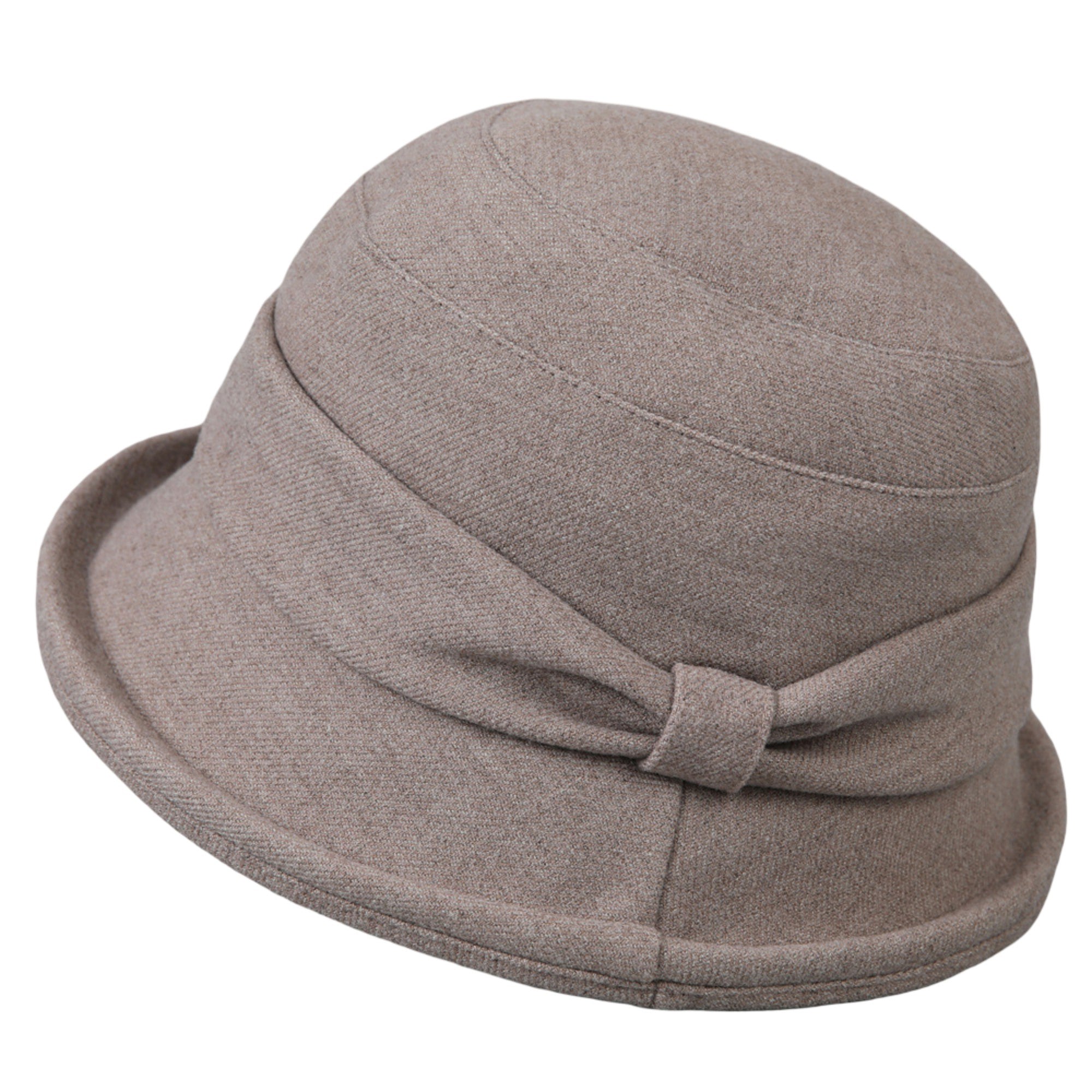 Anna-Kaci Womens Soft Structured Cloche Hat with Classic Side Band