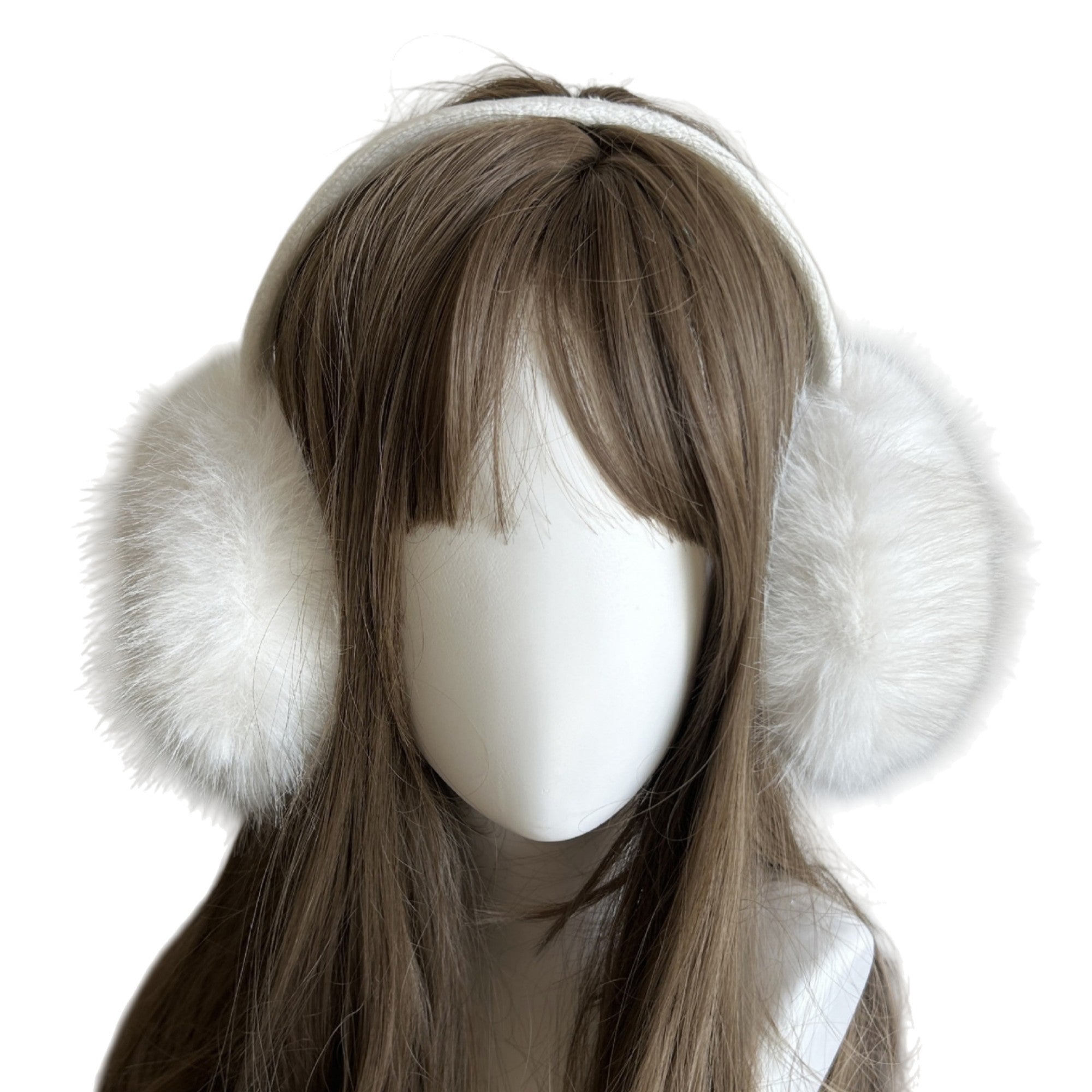 Anna-Kaci Women's Plush Faux Fur Earmuffs with Soft Cushioned Ear Covers and Lightweight Comfortable Wraparound Headband Design