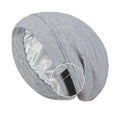 Anna-Kaci Women's Adjustable Satin-Lined Sleep Bonnet with Soft Stretch Fit and Secure Strap Closure