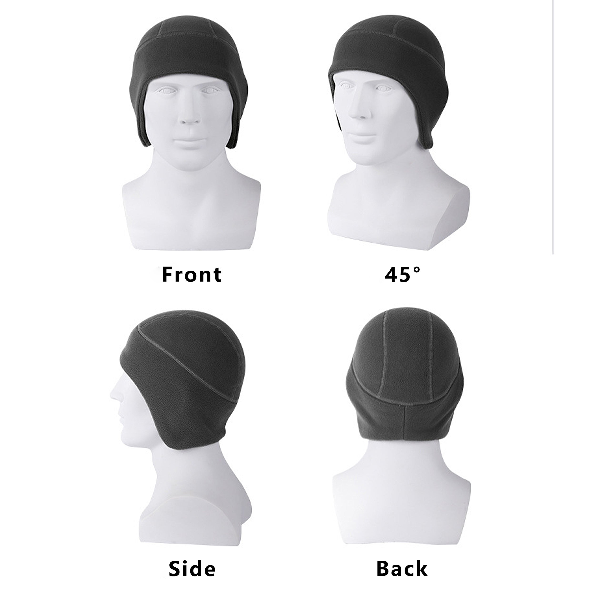 Anna-Kaci Winter Fleece Beanie Cap Earflap Hat for Runners Hikers Cyclists and Outdoor Sports Unisex