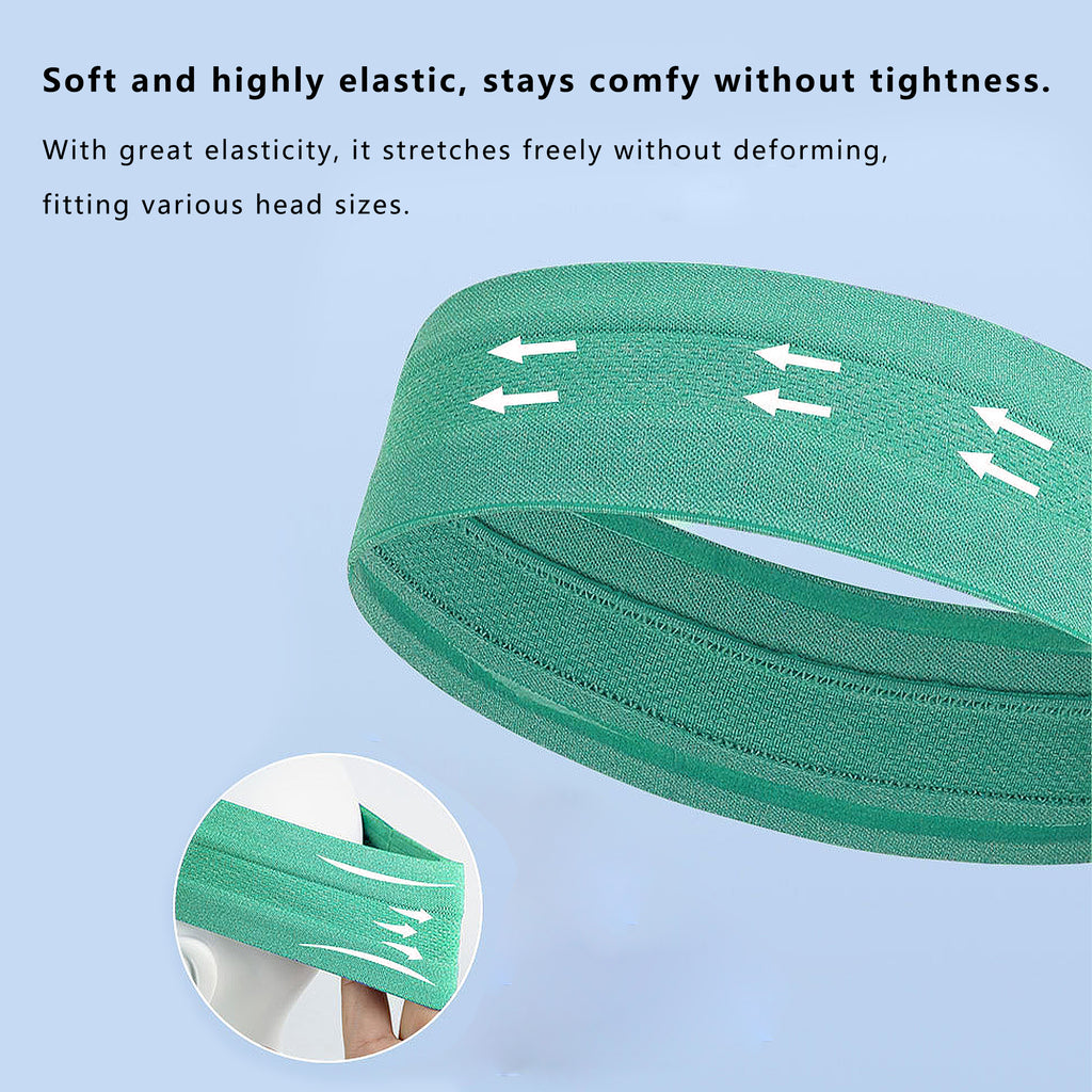 Anna-Kaci No Damage Stretchy Headbands Moisture-Wicking Quick-Dry for Sports Running Yoga Workouts Unisex