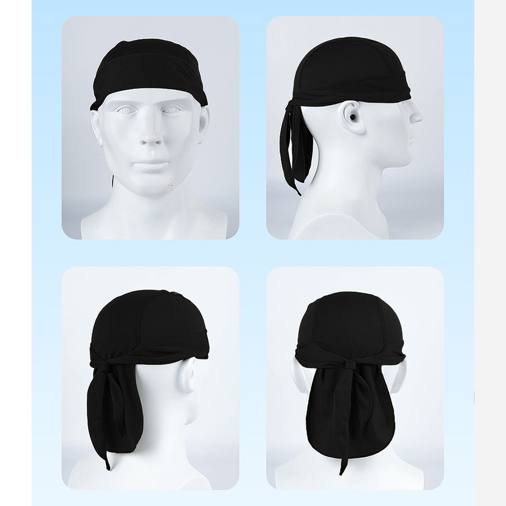 Anna-Kaci Sweat-Wicking Quick-Dry Skull Cap Cycling Hat Pirate Hat Bandana Head Wrap for Men and Women Sports