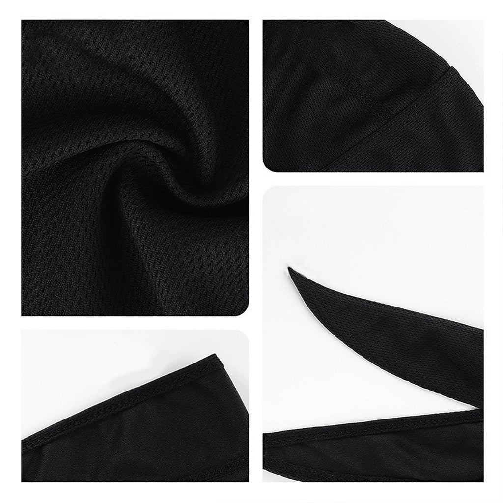 Anna-Kaci Sweat-Wicking Quick-Dry Skull Cap Cycling Hat Pirate Hat Bandana Head Wrap for Men and Women Sports