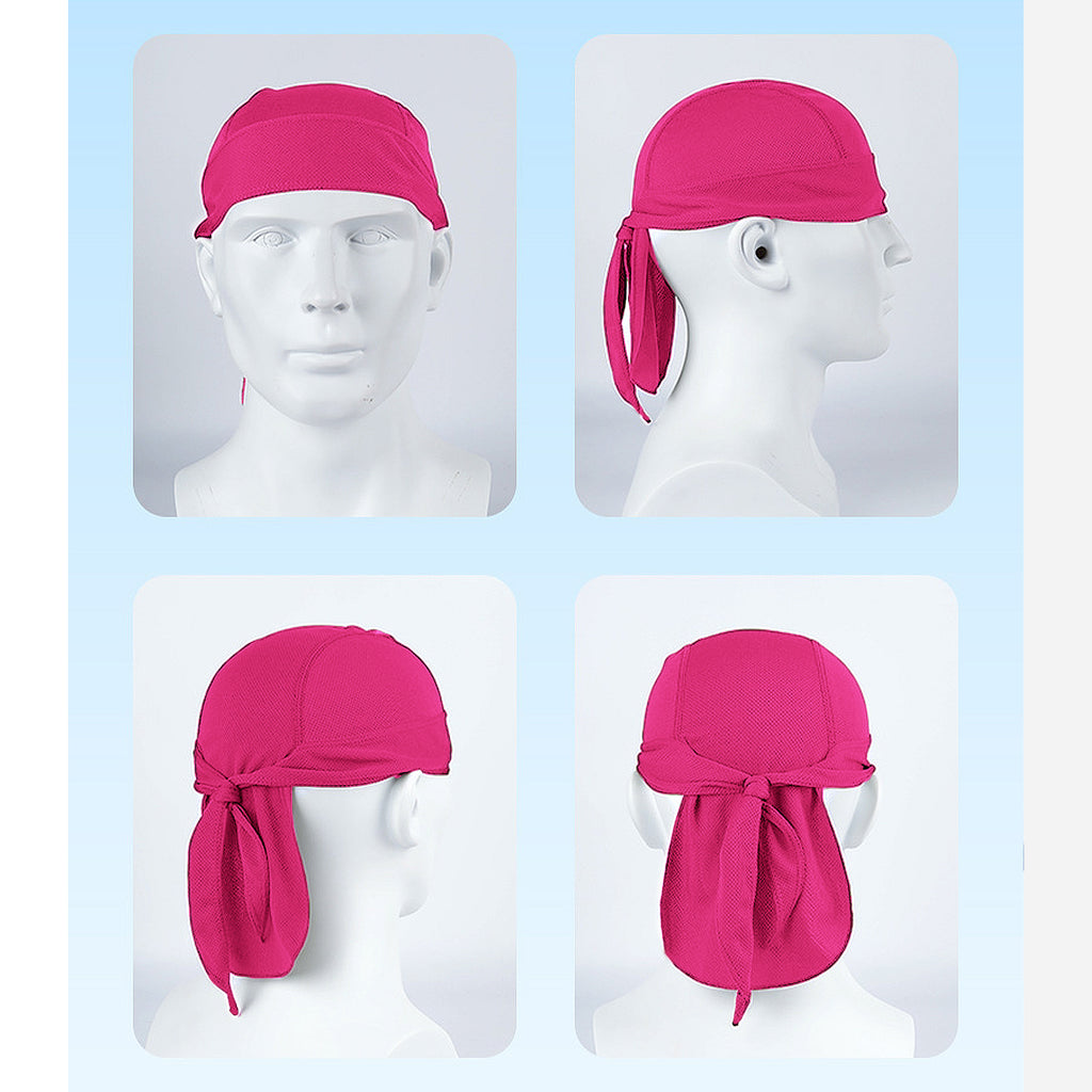 Anna-Kaci Sweat-Wicking Quick-Dry Skull Cap Cycling Hat Pirate Hat Bandana Head Wrap for Men and Women Sports