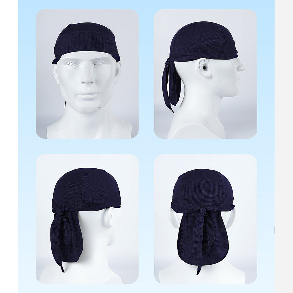 Anna-Kaci Sweat-Wicking Quick-Dry Skull Cap Cycling Hat Pirate Hat Bandana Head Wrap for Men and Women Sports