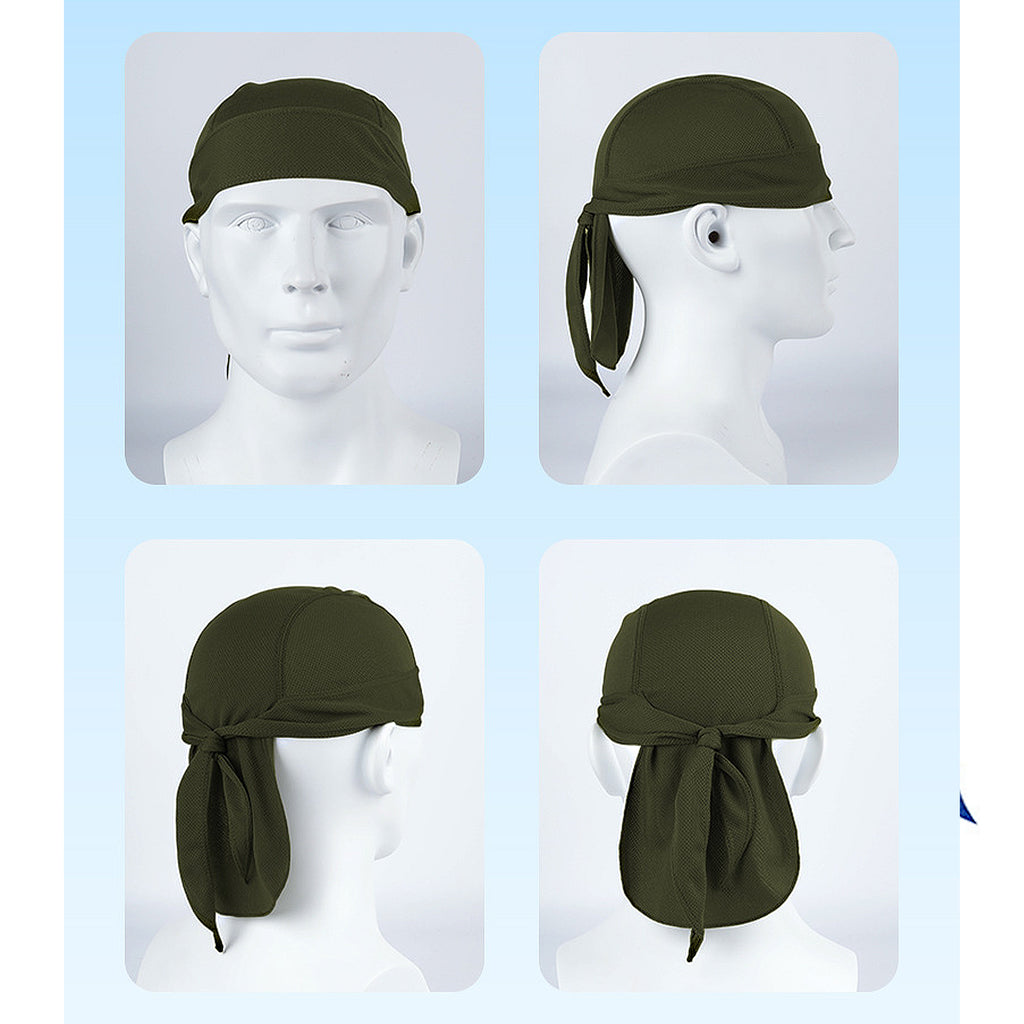 Anna-Kaci Sweat-Wicking Quick-Dry Skull Cap Cycling Hat Pirate Hat Bandana Head Wrap for Men and Women Sports