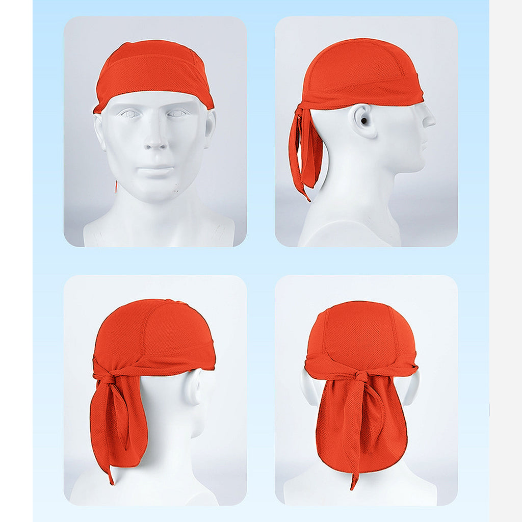 Anna-Kaci Sweat-Wicking Quick-Dry Skull Cap Cycling Hat Pirate Hat Bandana Head Wrap for Men and Women Sports