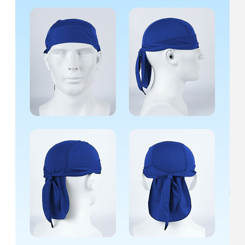 Anna-Kaci Sweat-Wicking Quick-Dry Skull Cap Cycling Hat Pirate Hat Bandana Head Wrap for Men and Women Sports