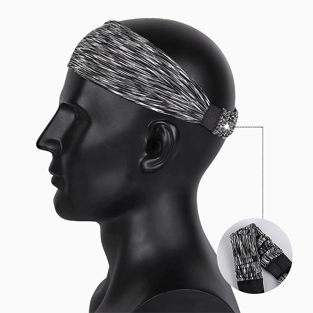 Anna-Kaci Fashion Stretchy Headbands for Sports Running Yoga Workouts Moisture-Wicking Quick-Dry Unisex