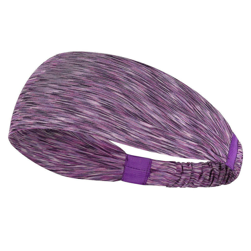 Anna-Kaci Fashion Stretchy Headbands for Sports Running Yoga Workouts Moisture-Wicking Quick-Dry Unisex