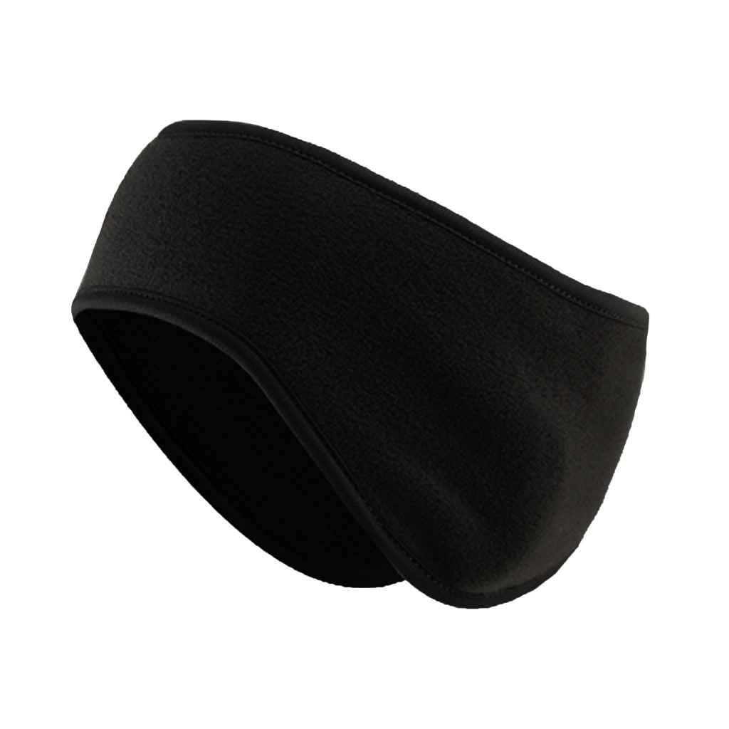 Anna-Kaci Women's Ponytail Fleece Headband Winter Ear Warmer Moisture-Wicking Windproof for Running Outdoor Sports