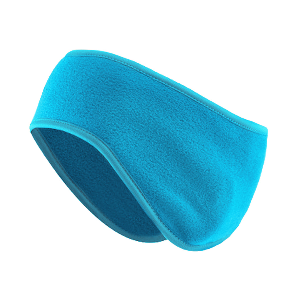 Anna-Kaci Women's Ponytail Fleece Headband Winter Ear Warmer Moisture-Wicking Windproof for Running Outdoor Sports