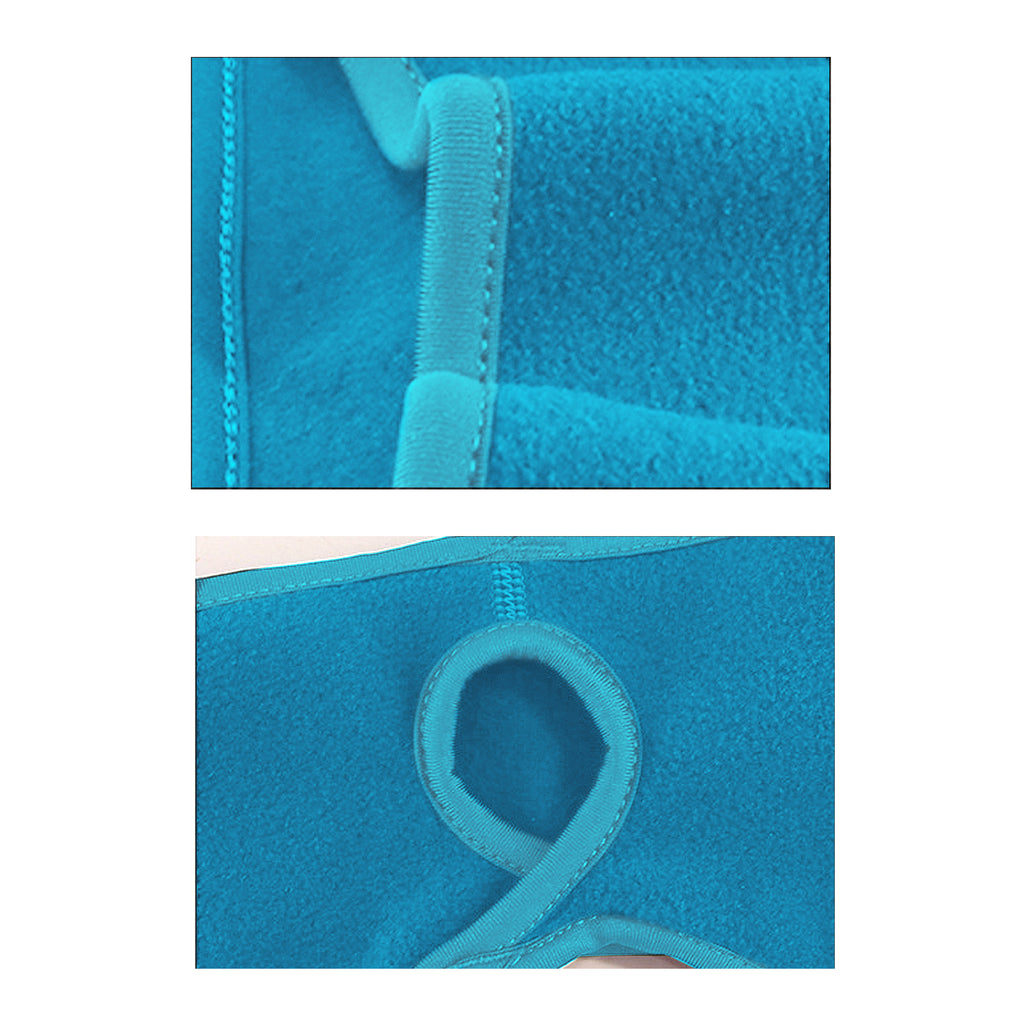 Anna-Kaci Women's Ponytail Fleece Headband Winter Ear Warmer Moisture-Wicking Windproof for Running Outdoor Sports
