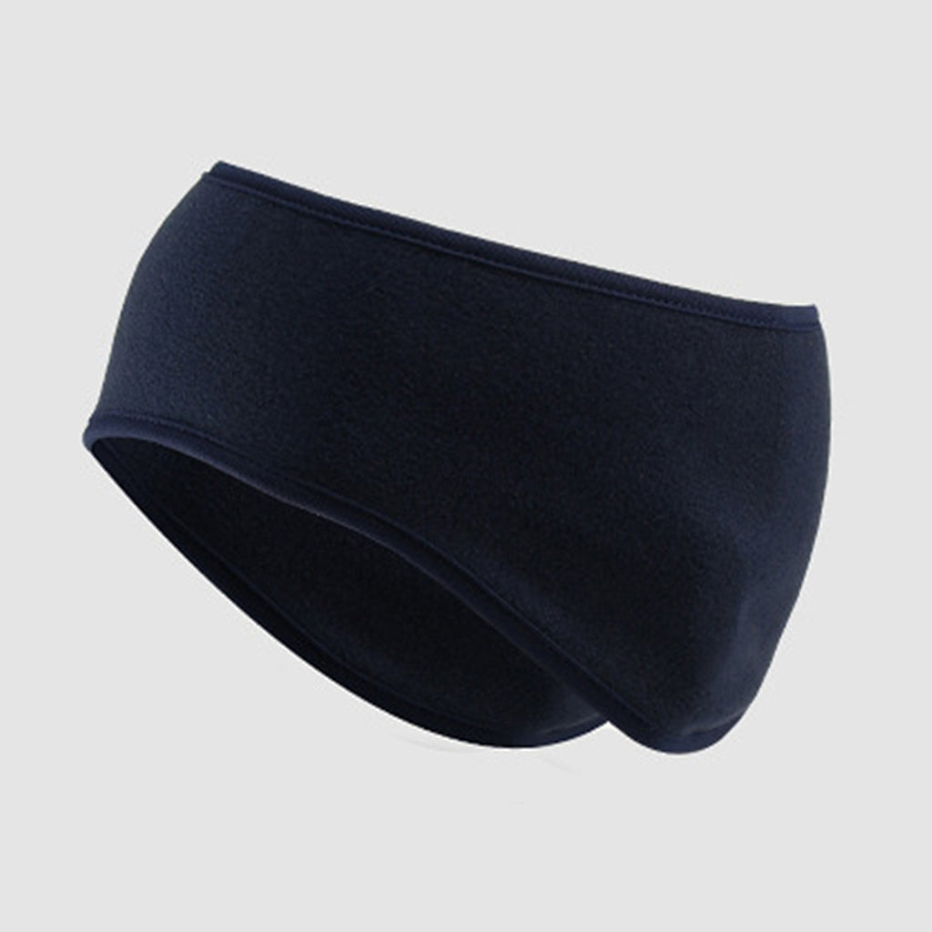 Anna-Kaci Women's Ponytail Fleece Headband Winter Ear Warmer Moisture-Wicking Windproof for Running Outdoor Sports