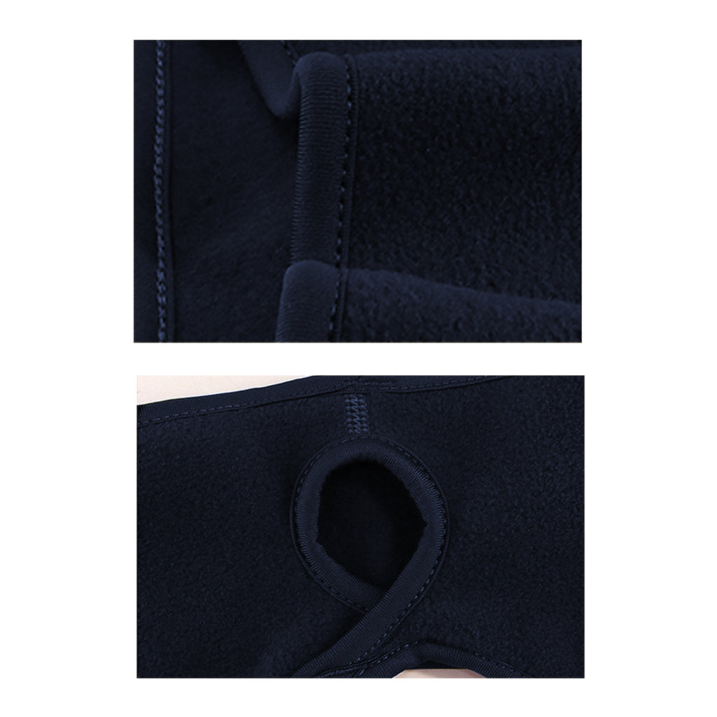 Anna-Kaci Women's Ponytail Fleece Headband Winter Ear Warmer Moisture-Wicking Windproof for Running Outdoor Sports