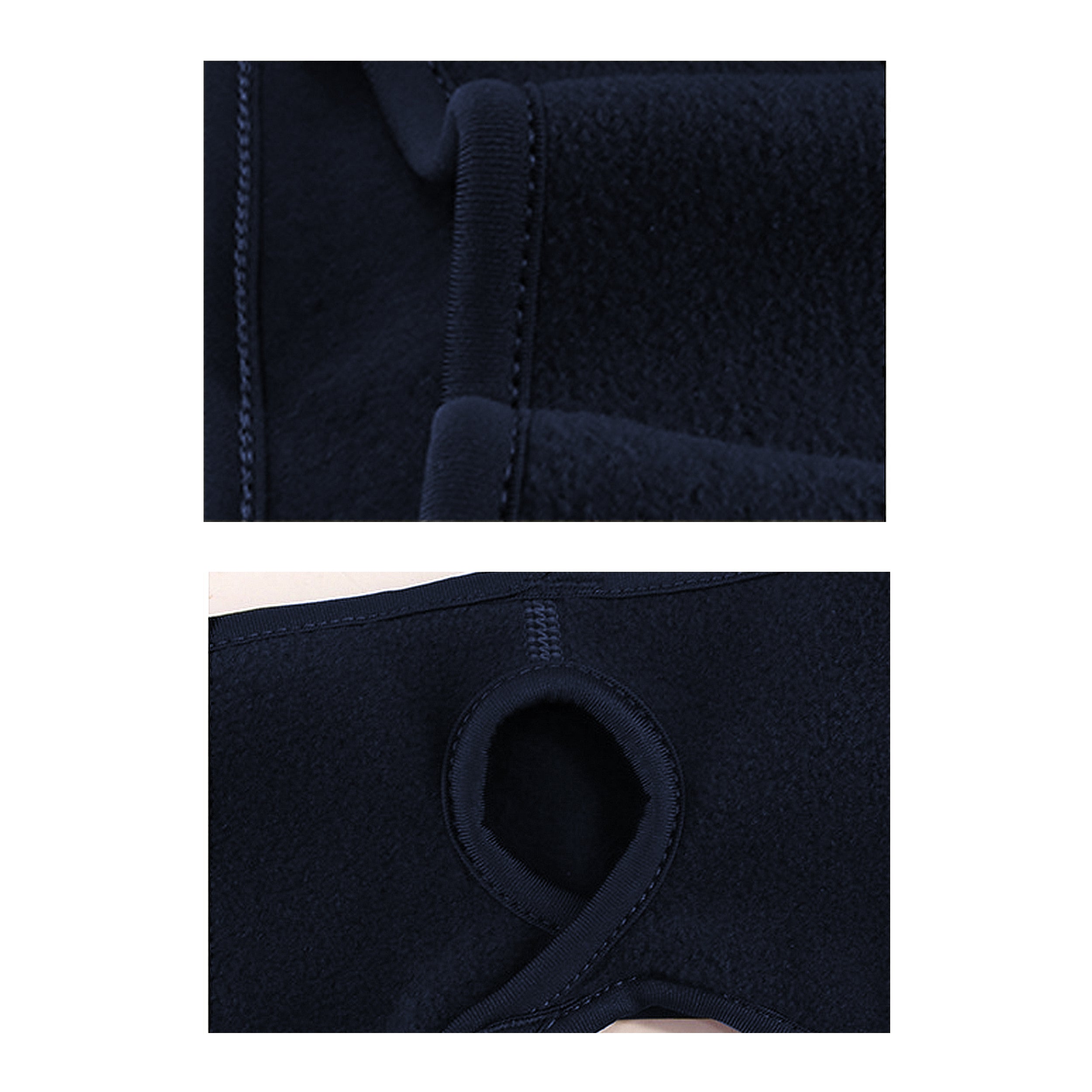 Anna-Kaci Women's Ponytail Fleece Headband Winter Ear Warmer Moisture-Wicking Windproof for Running Outdoor Sports