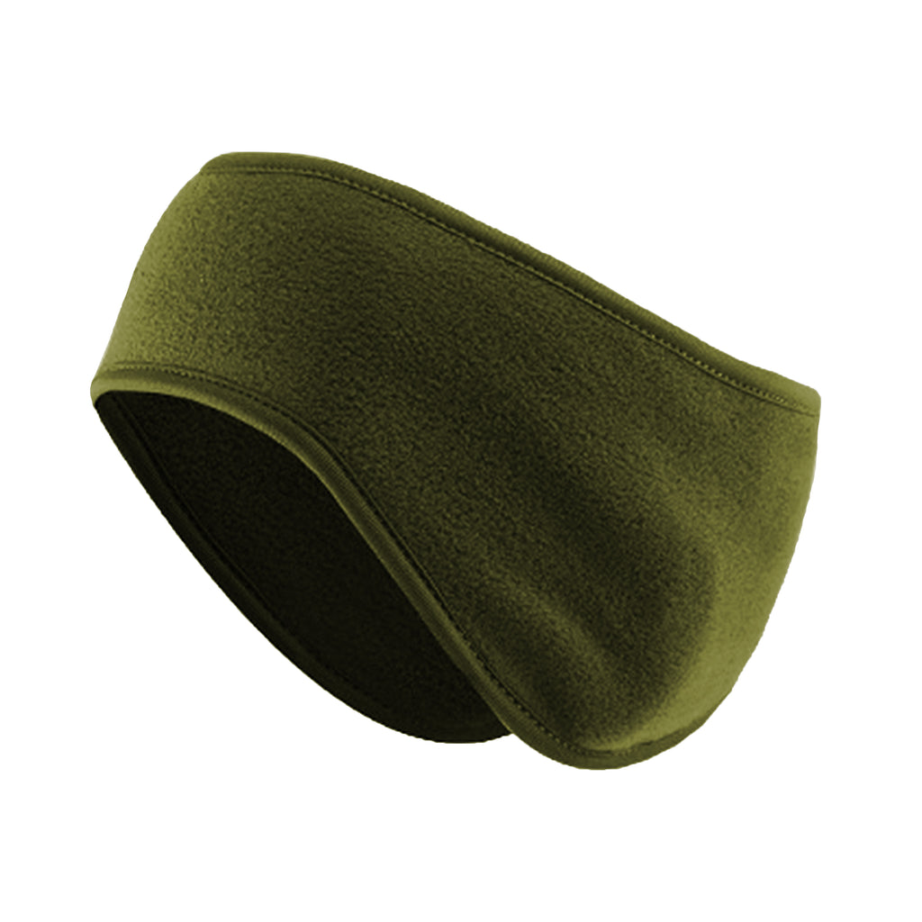 Anna-Kaci Women's Ponytail Fleece Headband Winter Ear Warmer Moisture-Wicking Windproof for Running Outdoor Sports
