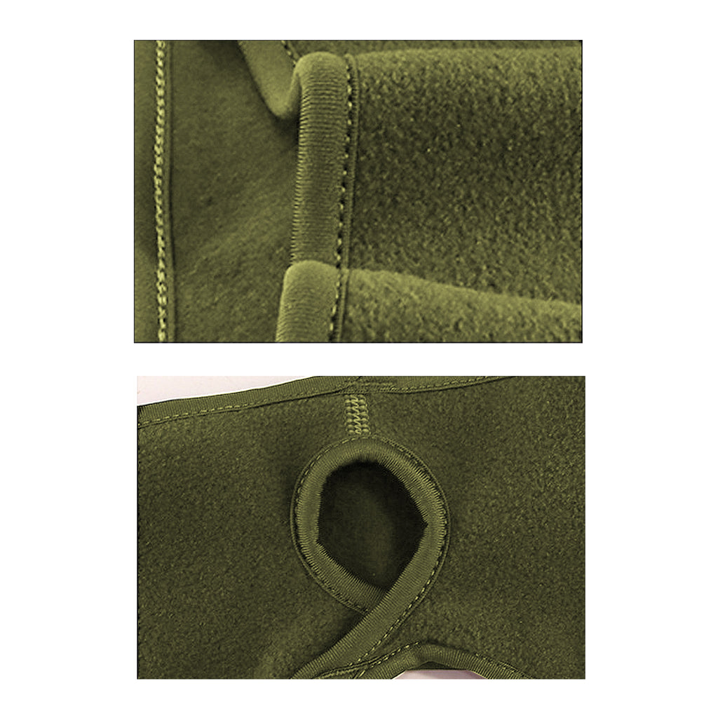 Anna-Kaci Women's Ponytail Fleece Headband Winter Ear Warmer Moisture-Wicking Windproof for Running Outdoor Sports