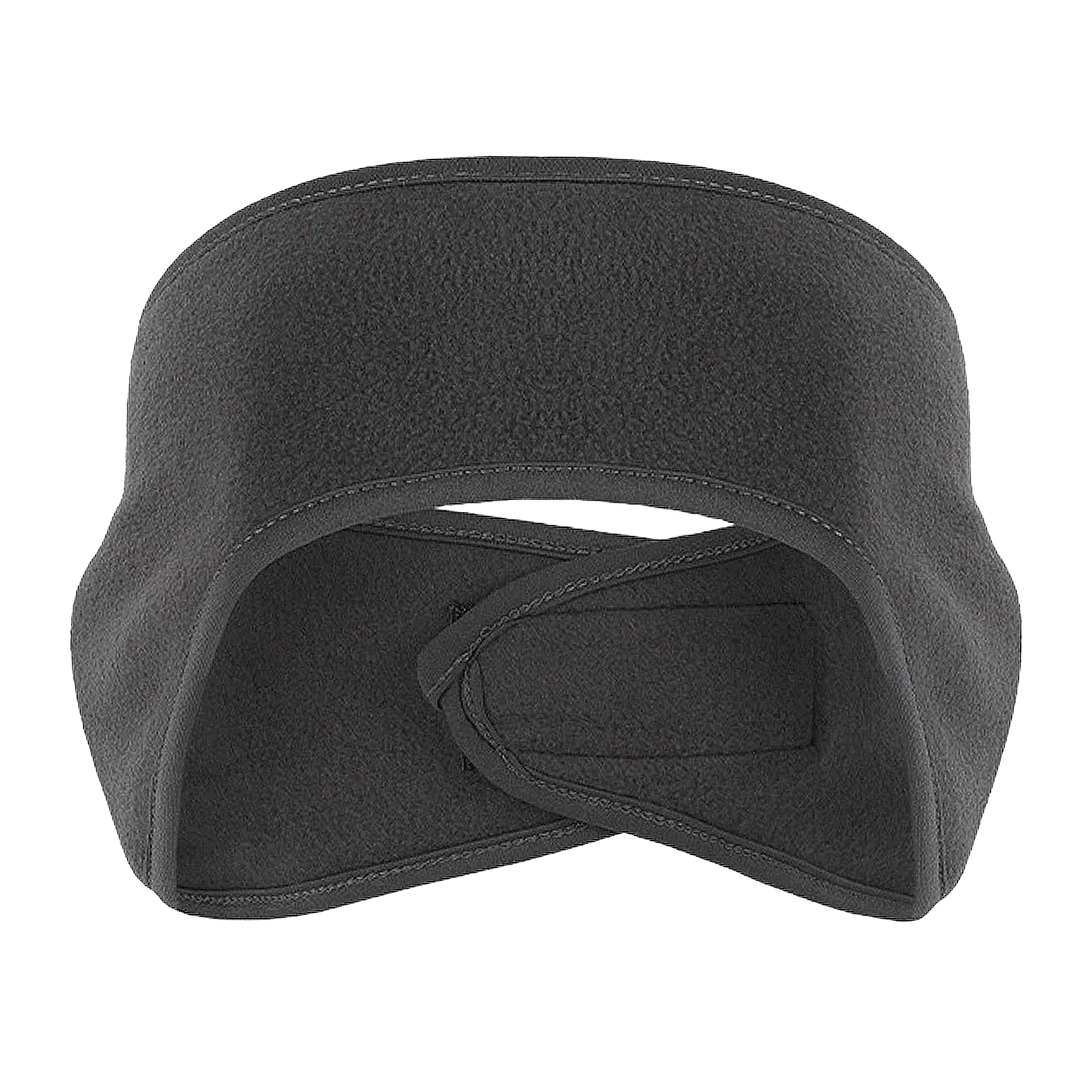 Anna-Kaci Winter Fleece Headband Adjustable Stretchy Ear Warmer Full Cover Sweatband Unisex - Velcro Design