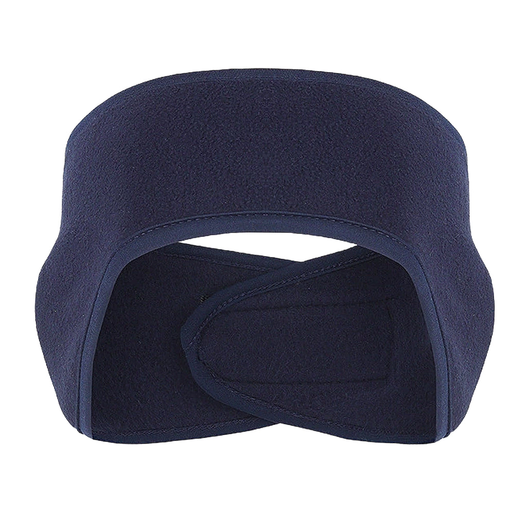 Anna-Kaci Winter Fleece Headband Adjustable Stretchy Ear Warmer Full Cover Sweatband Unisex - Velcro Design