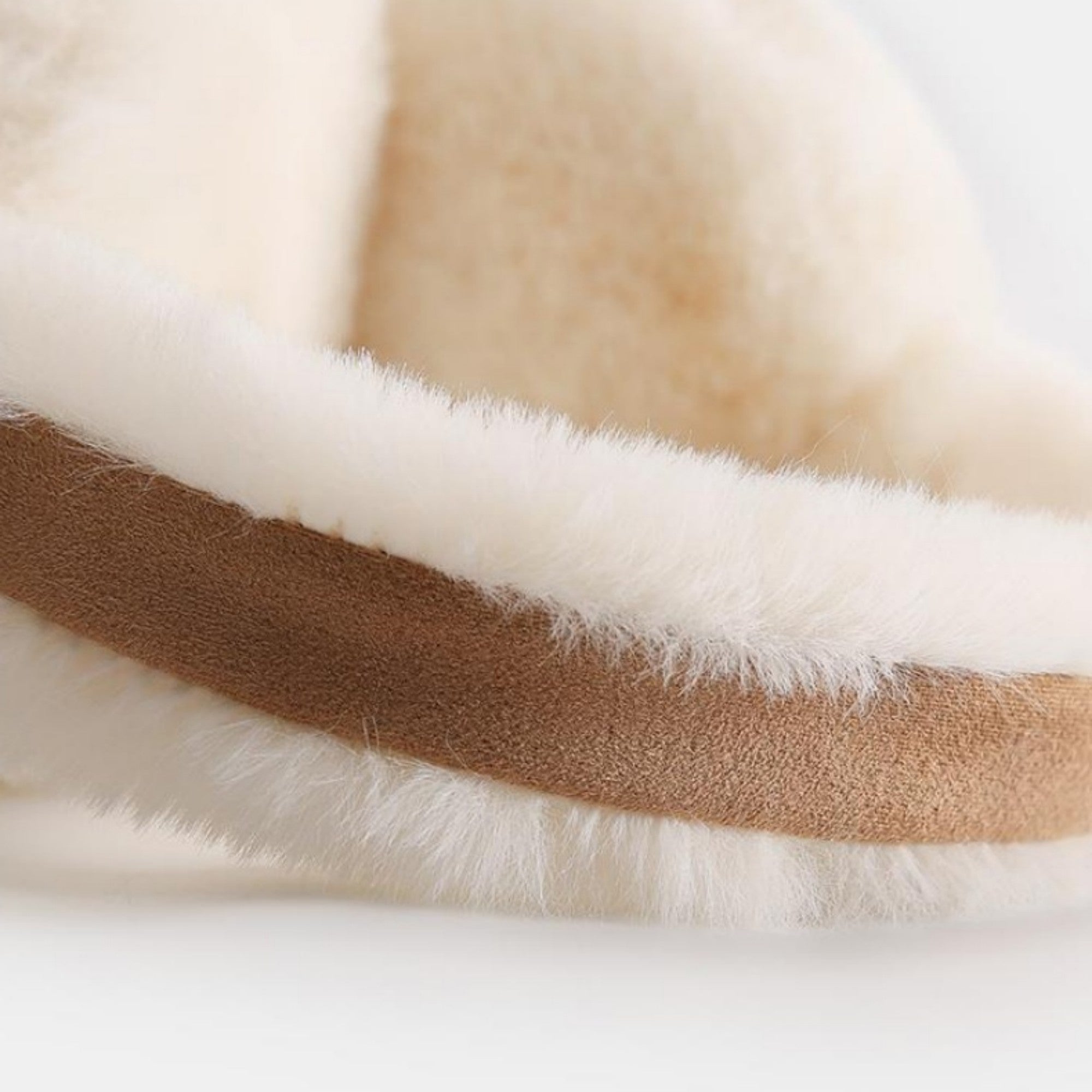 Anna-Kaci Women's Plush Faux Fur Earmuffs with Foldable Design and Soft Cushioned Ear Pads for Cold Weather Comfort