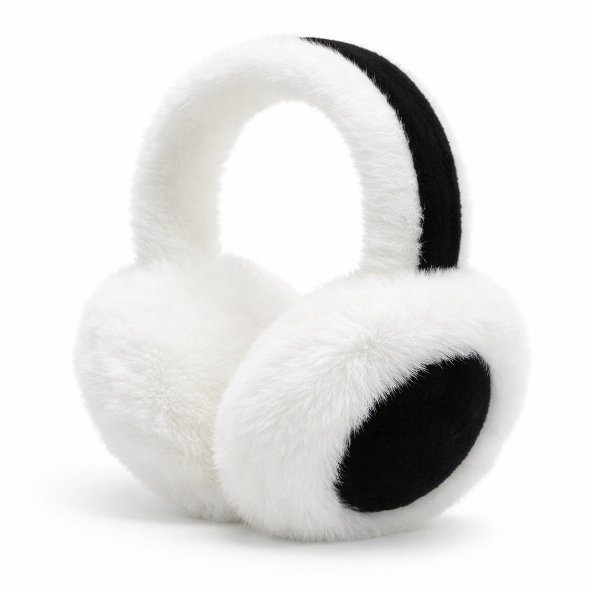 Anna-Kaci Women's Plush Faux Fur Earmuffs with Foldable Design and Soft Cushioned Ear Pads for Cold Weather Comfort