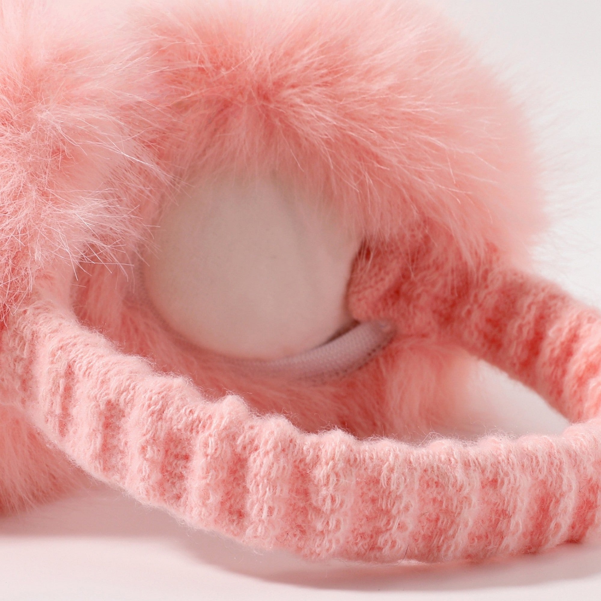 Anna-Kaci Women's Plush Faux Fur Foldable Earmuffs with Elastic Headband and Cushioned Ear Covers