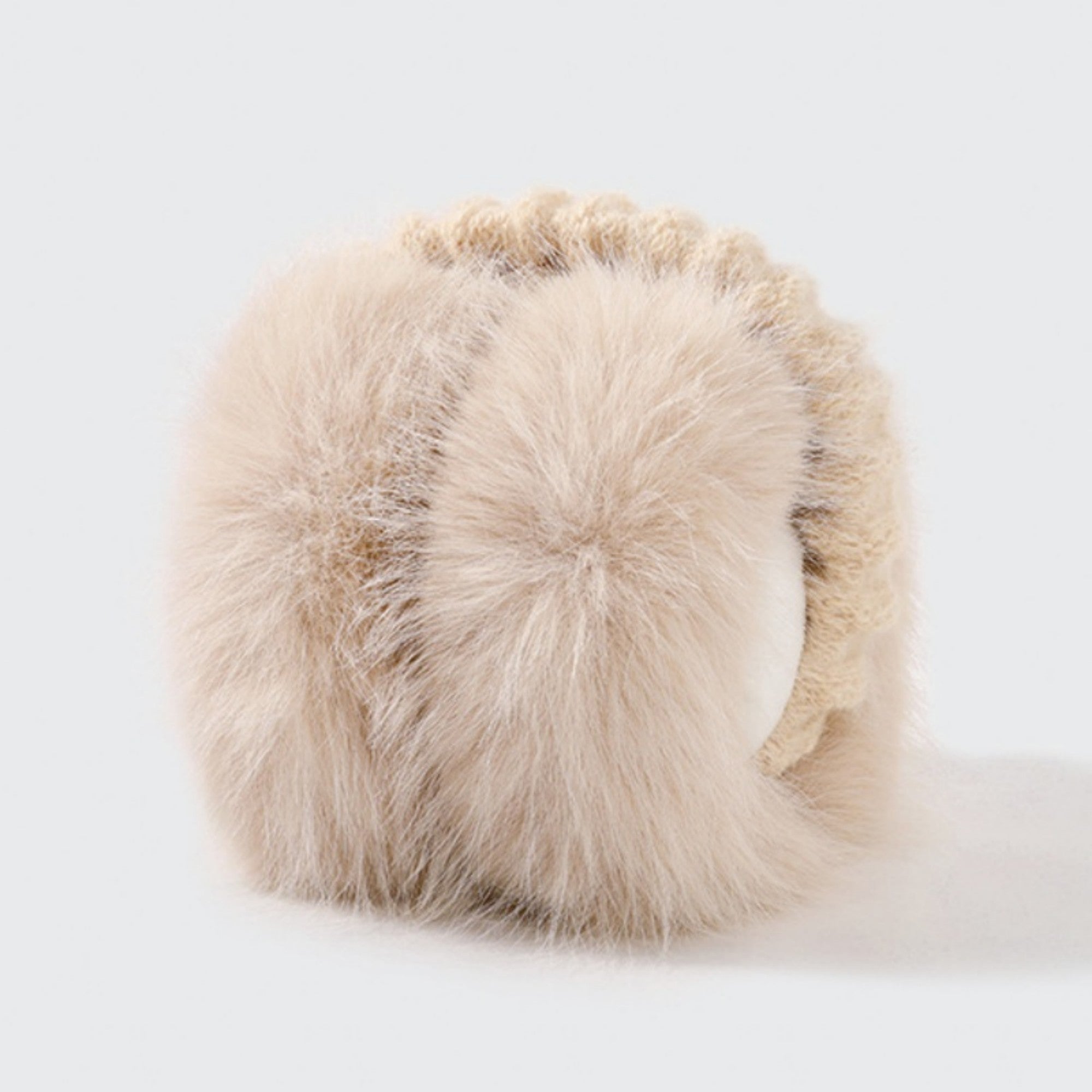 Anna-Kaci Women's Plush Faux Fur Foldable Earmuffs with Elastic Headband and Cushioned Ear Covers