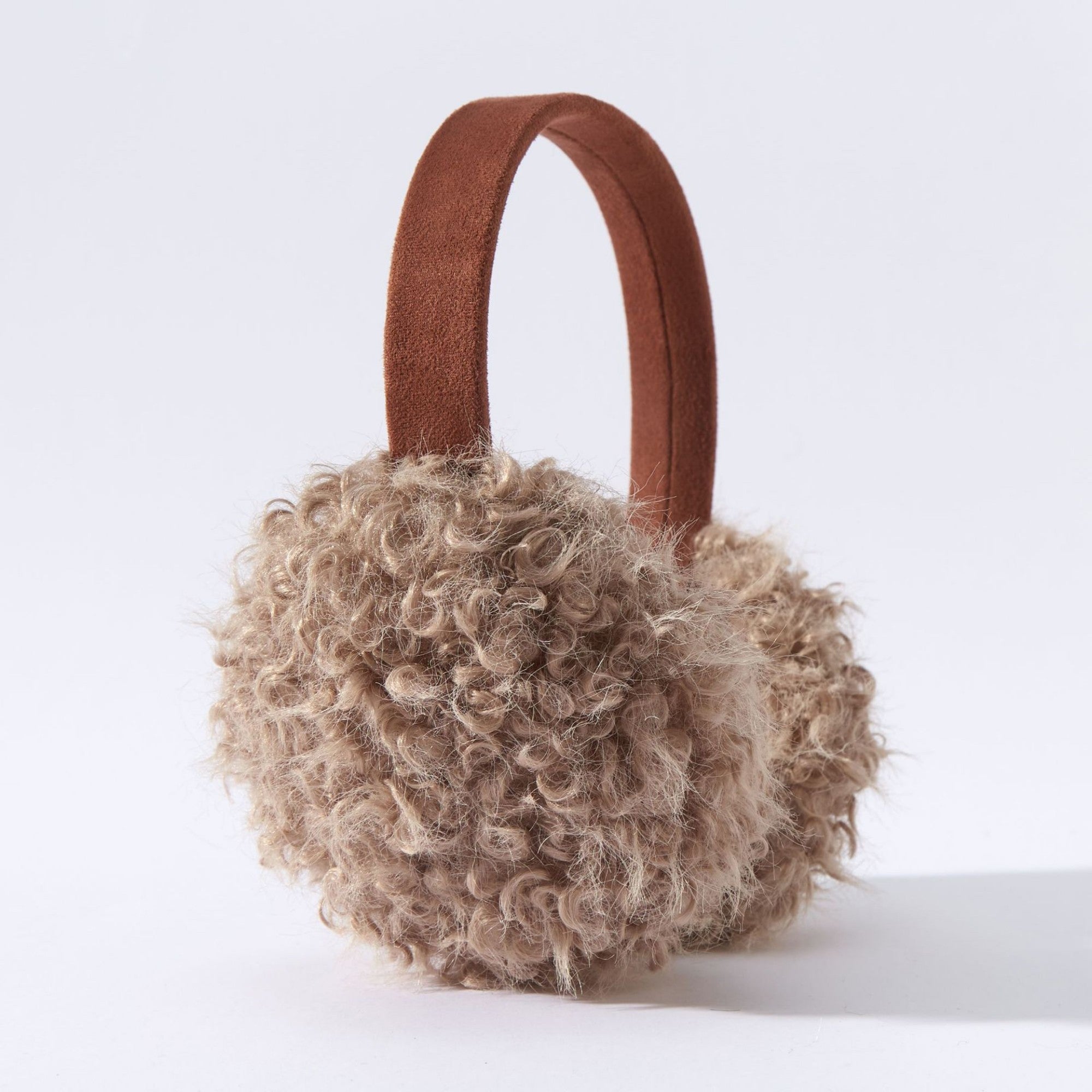 Anna-Kaci Women's High Pile Faux Shearling Earmuffs with Padded Headband and Plush Cushioned Ear Covers