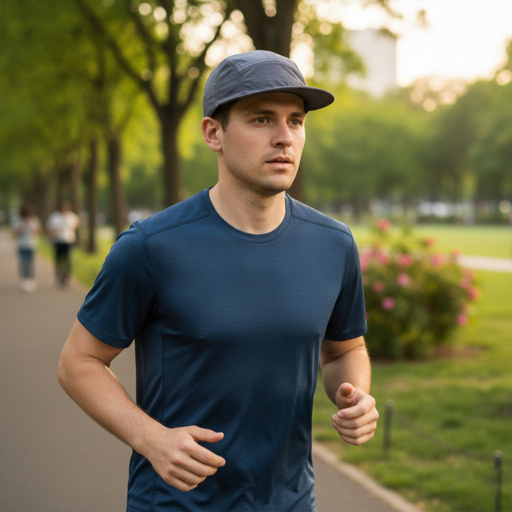 Anna-Kaci Ultralight Breathable Baseball Cap Quick Dry Design for Outdoor Travel Running Wear