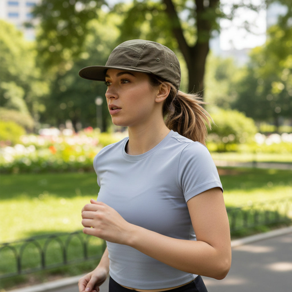 Anna-Kaci Ultralight Breathable Baseball Cap Quick Dry Design for Outdoor Travel Running Wear