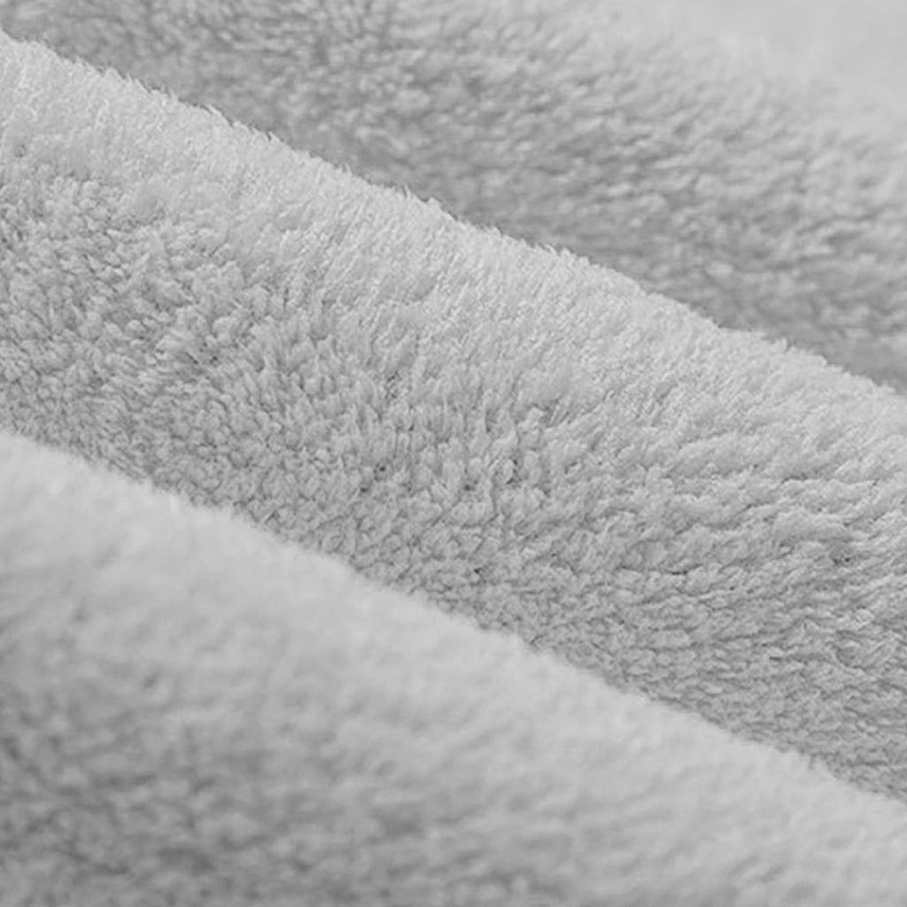 Anna-Kaci 2 Pack Solid Hair Drying Towel Turban Absorbent Soft Quick Dry Hair Wrap