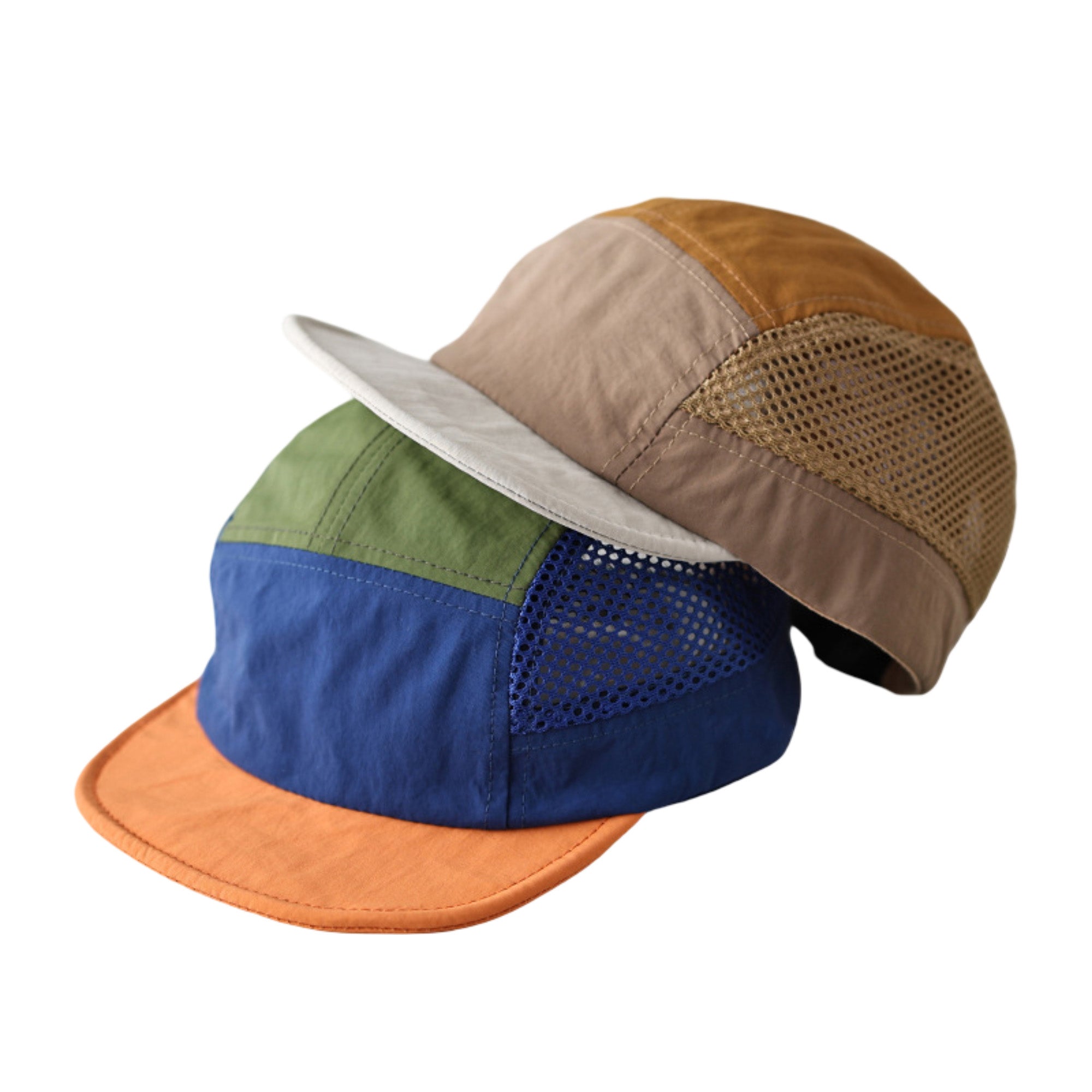 Anna-Kaci Short Brim Lightweight Mesh Panel Adjustable Five Panel Cap