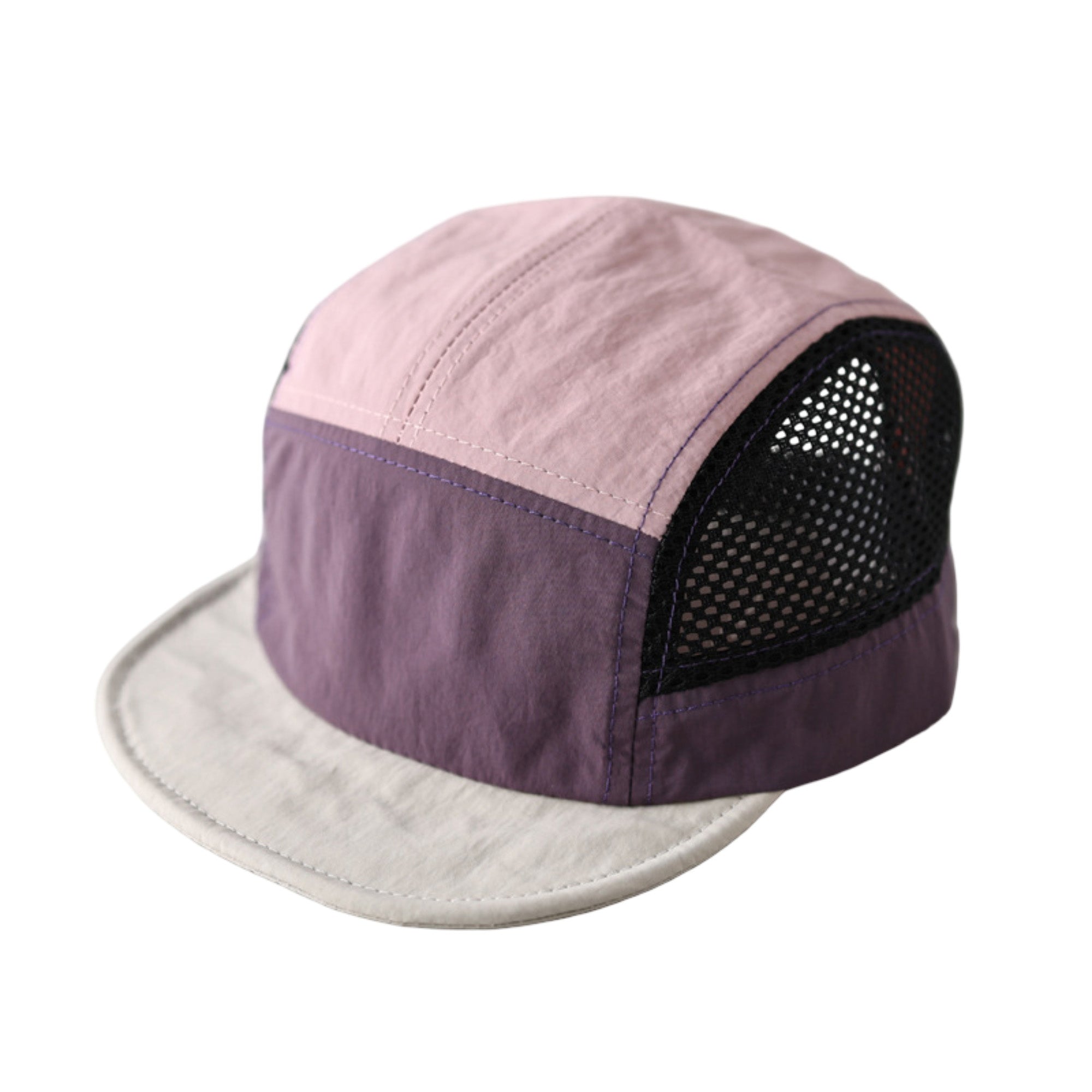 Anna-Kaci Short Brim Lightweight Mesh Panel Adjustable Five Panel Cap