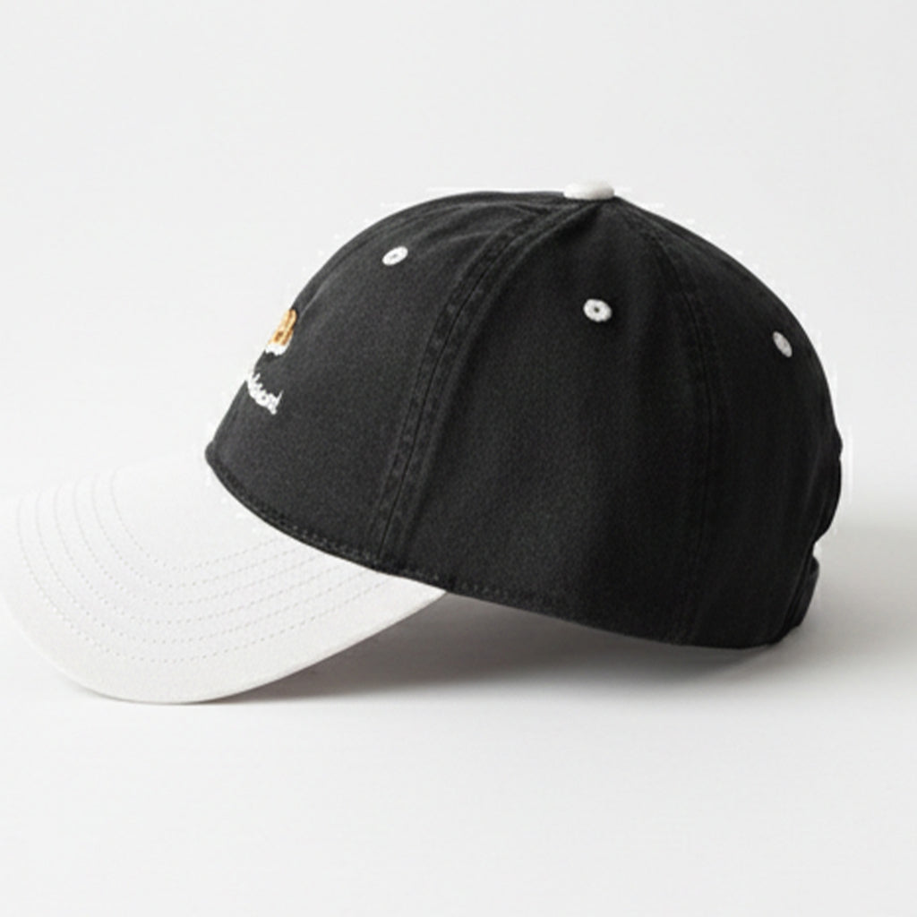 Anna-Kaci Embroidered Croissant Baseball Cap Adjustable Baseball Hat