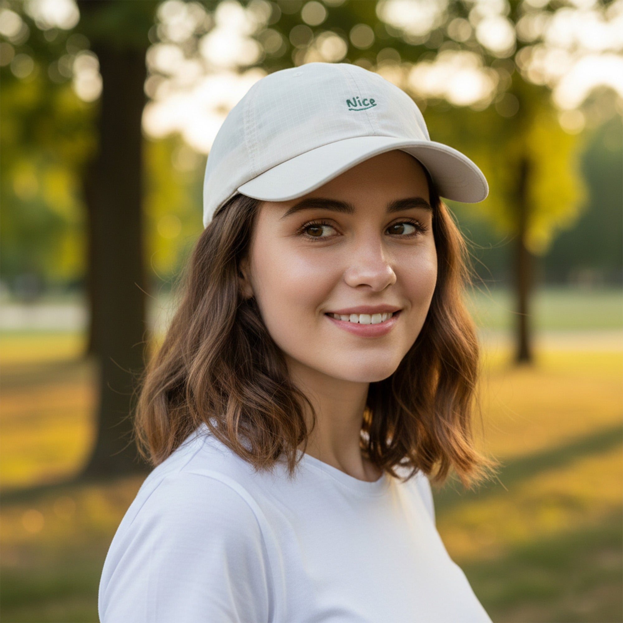 Anna-Kaci Lightweight Baseball Cap with Embroidered Nice Detail and Adjustable Back Strap