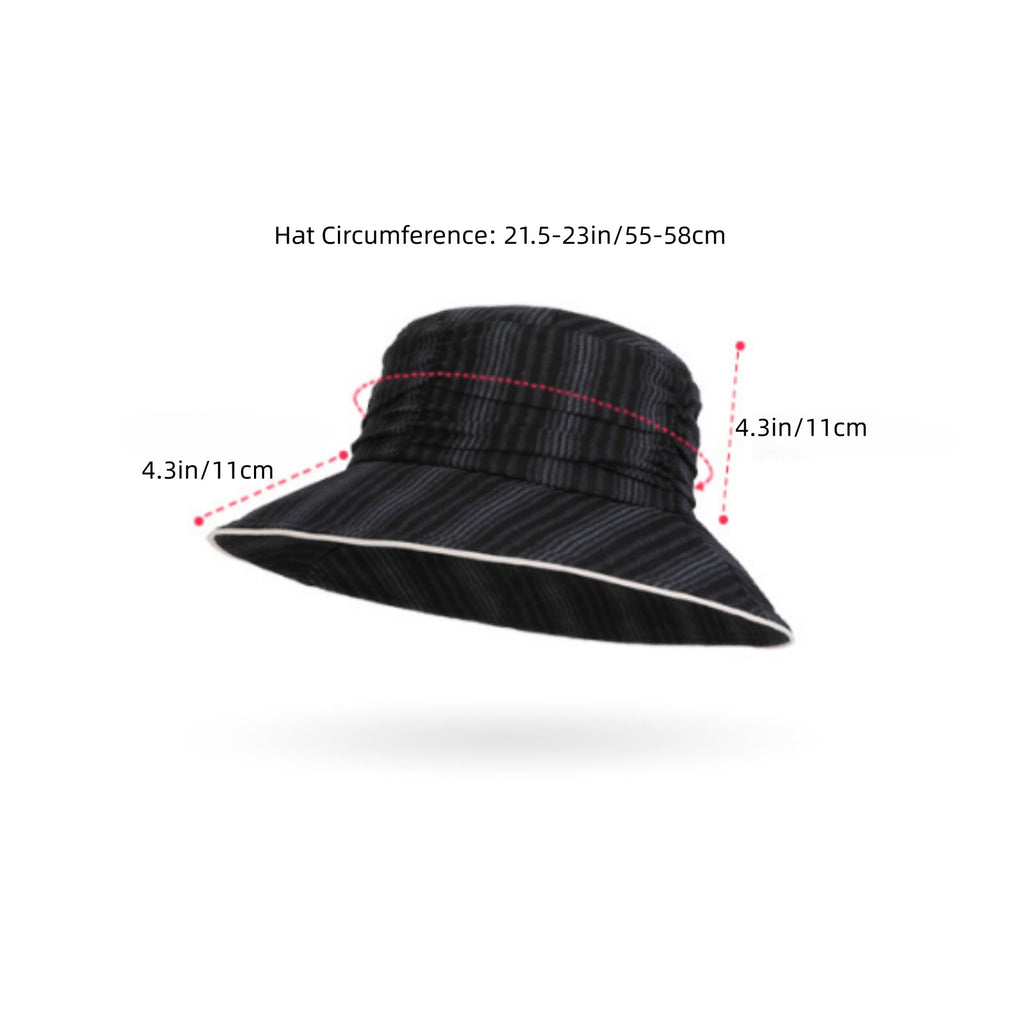 Anna-Kaci Women's Soft Bucket Hat with Wide Brim Lightweight Fabric Relaxed Fit Casual Headwear